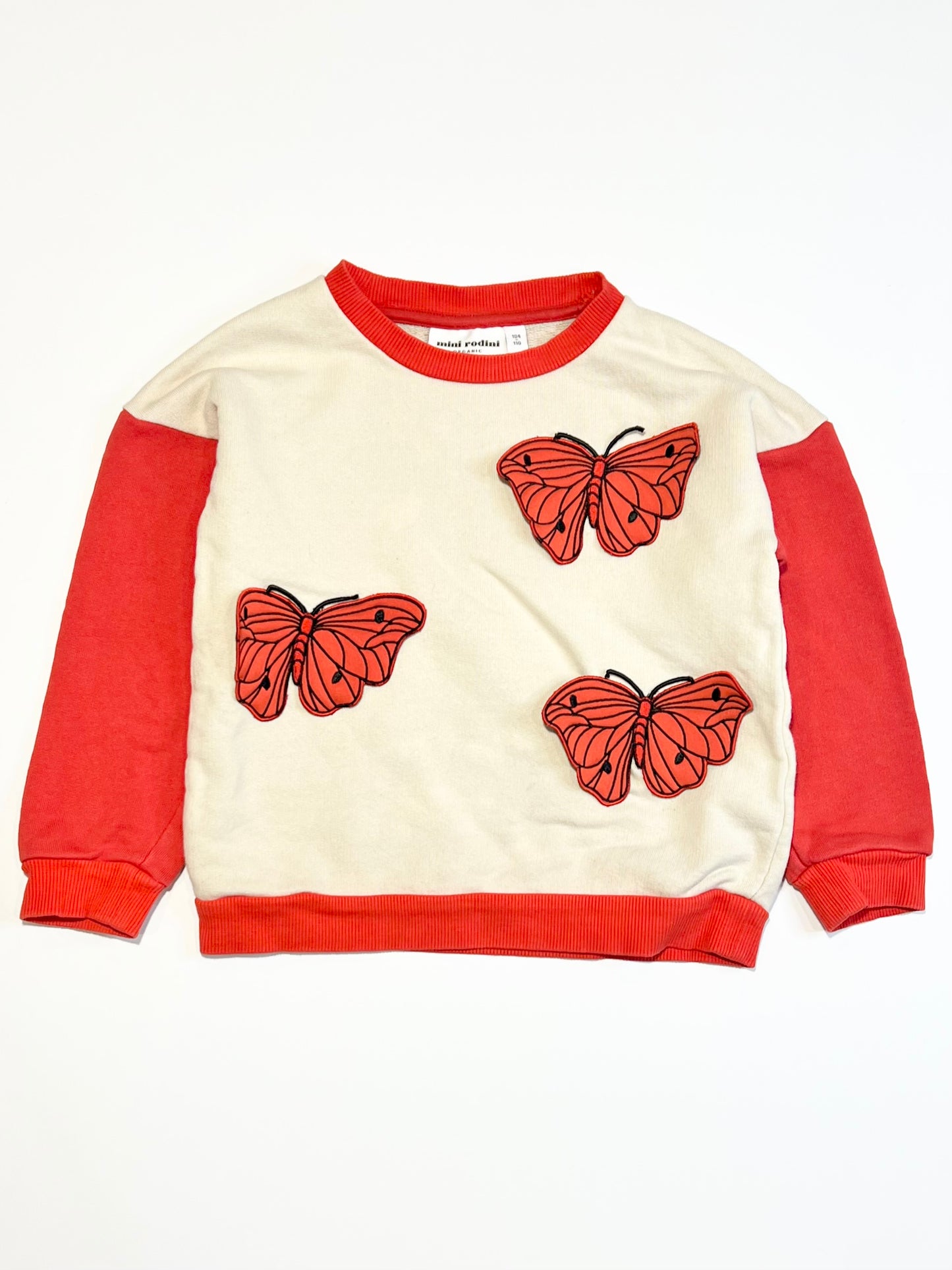 Butterfly sweater - Size 3-4