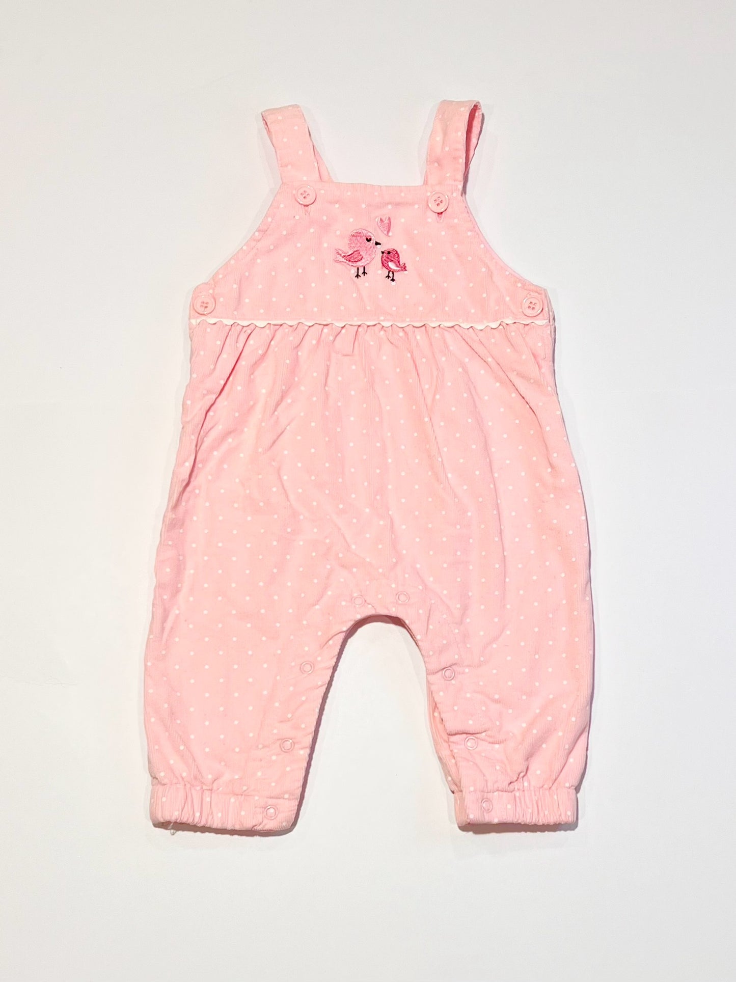 Pink corduroy overalls - Size 00