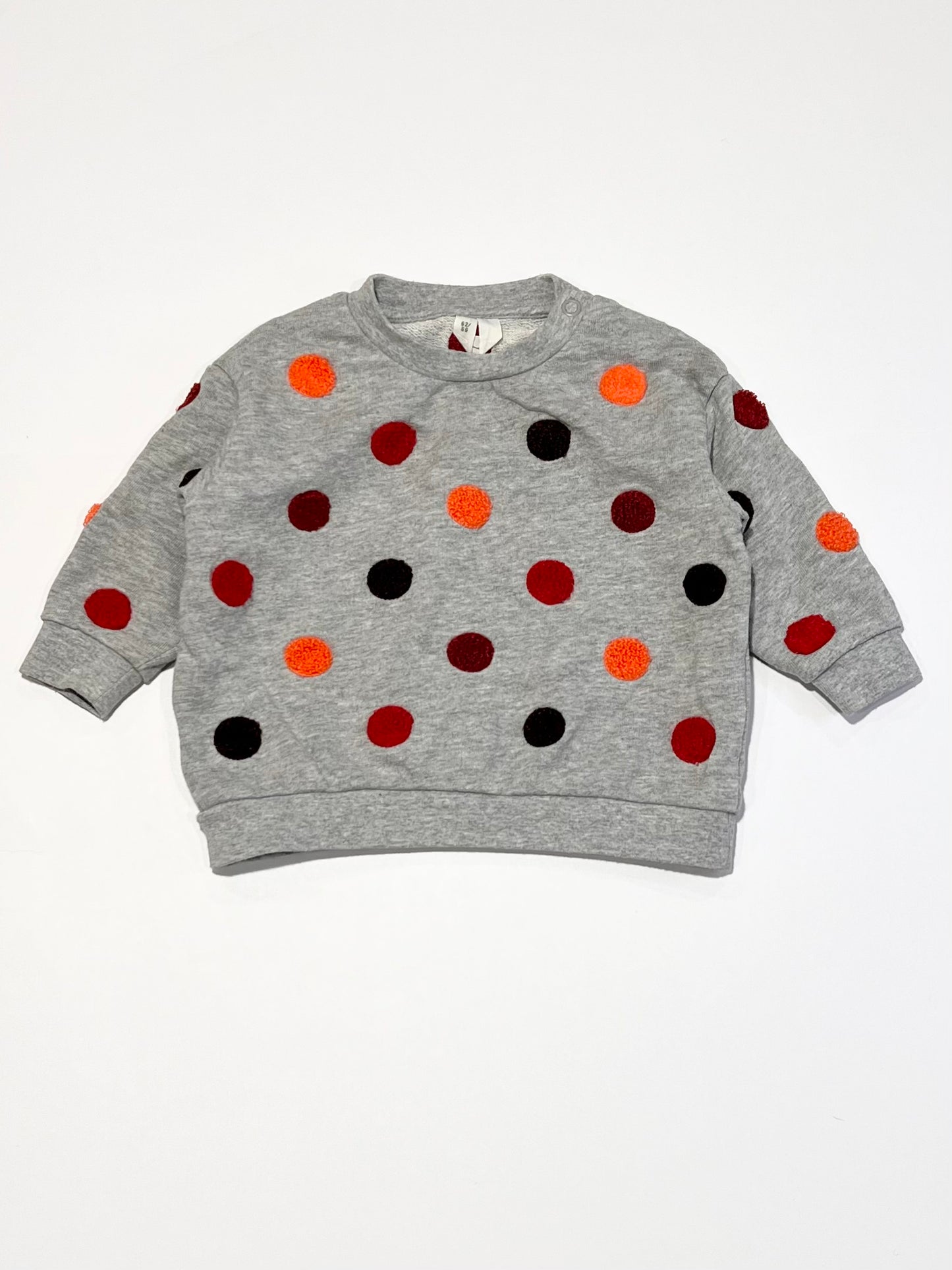 Grey spotty sweater - Size 00
