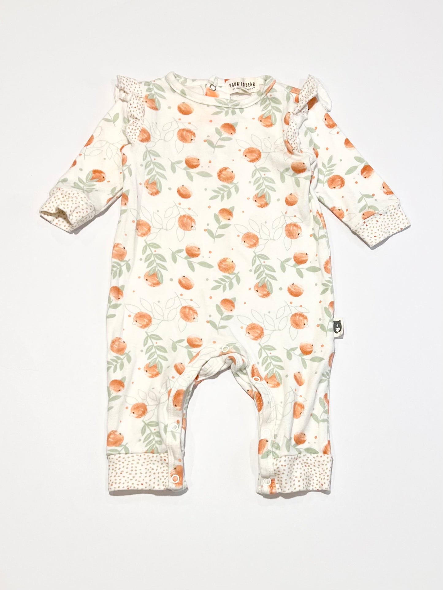 Oranges onesie - Size 00
