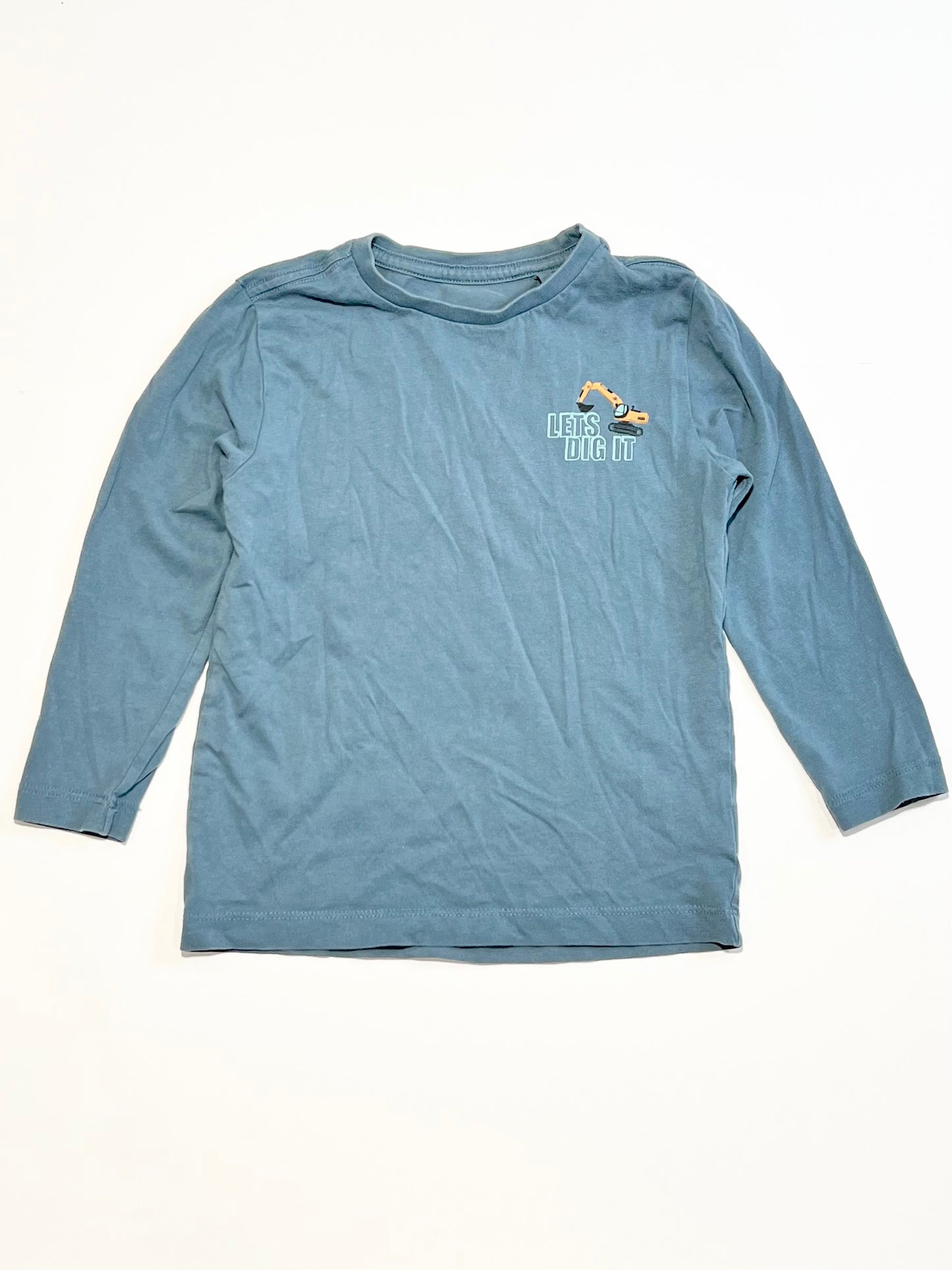 Blue digger top - Size 3
