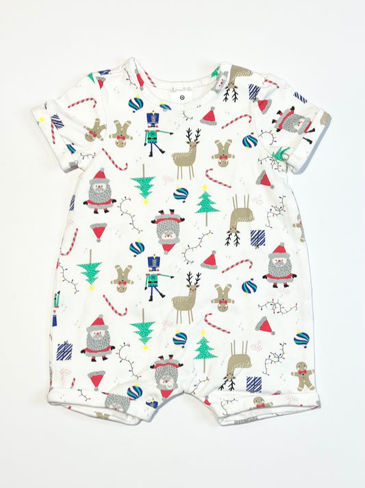 Christmas romper - Size 00