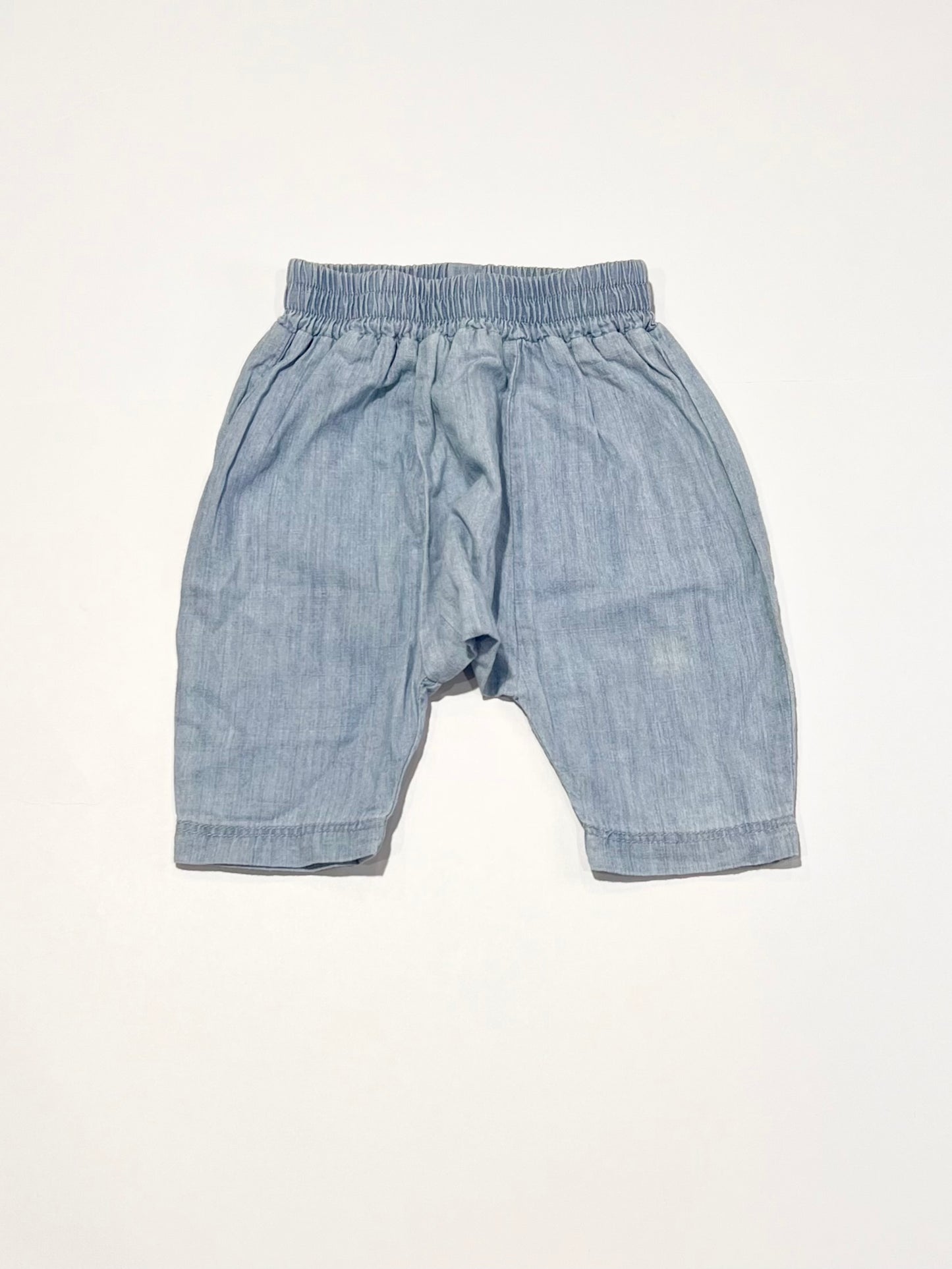 Blue chambray pants - Size 000