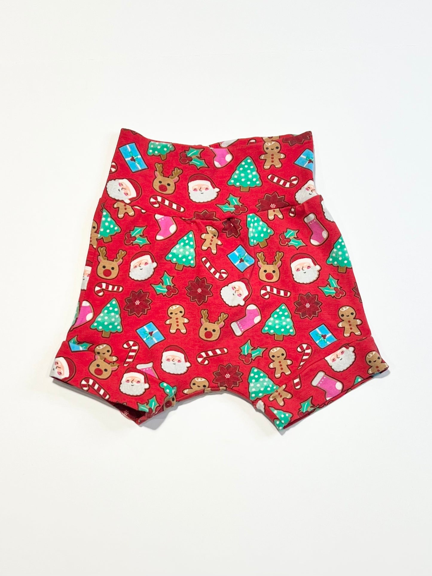 Jersey Christmas shorts - Size 00