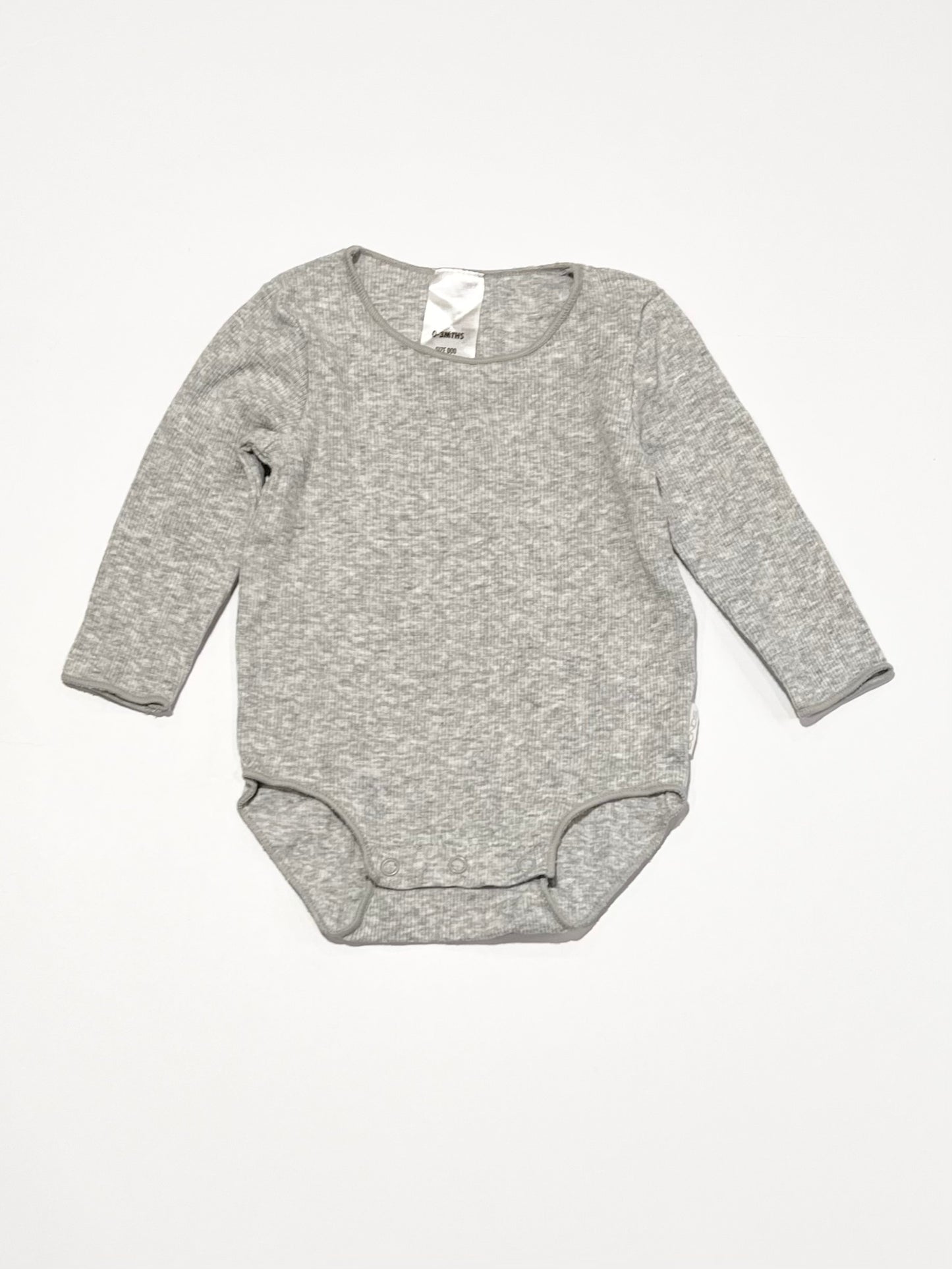 Grey ribbed bodysuit - Size 000