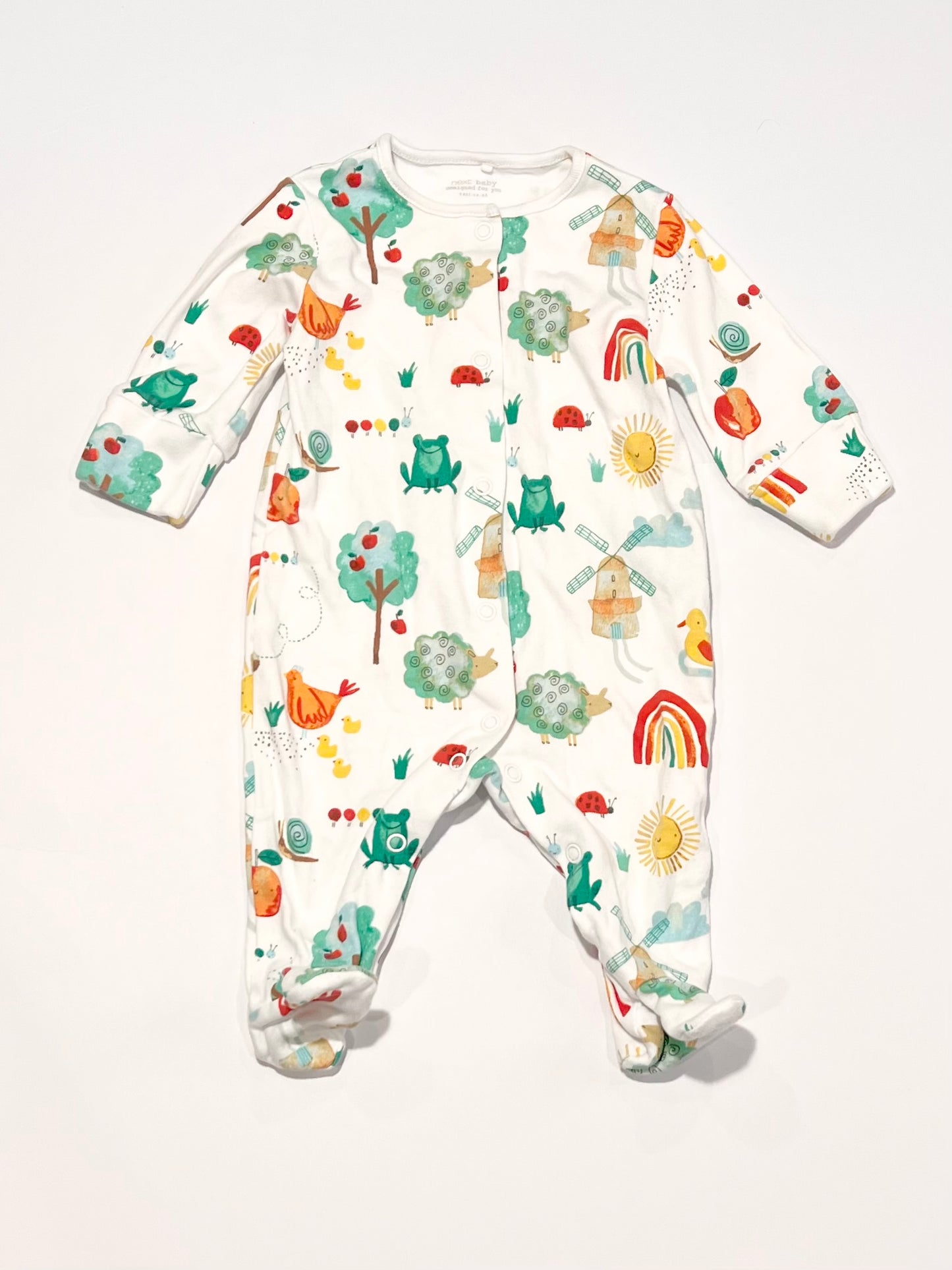 Farm animals onesie - Size 000