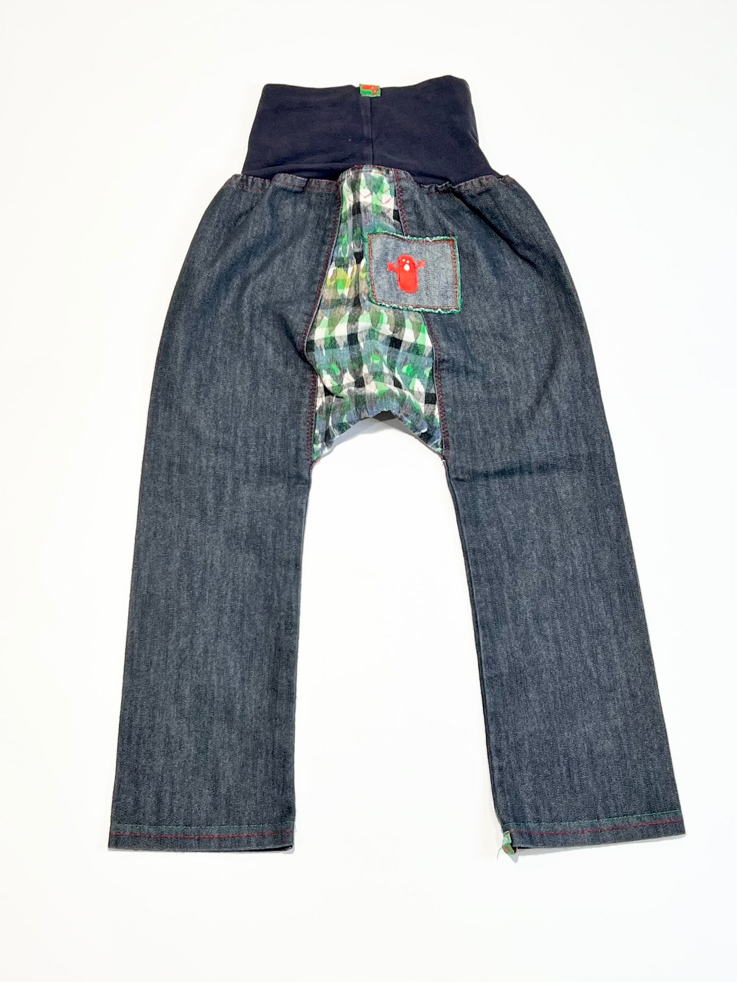 Pull on denim pants - Size 2-3