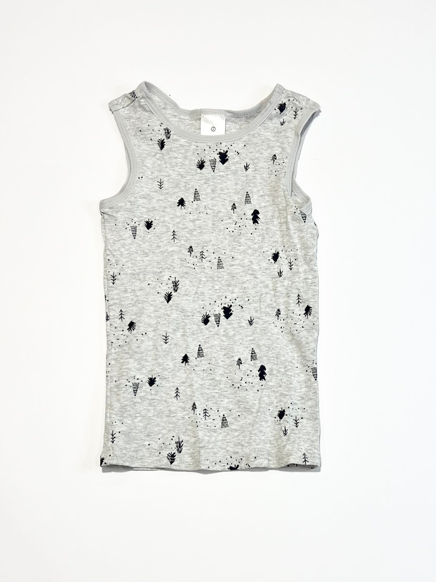 Grey tree singlet - Size 2