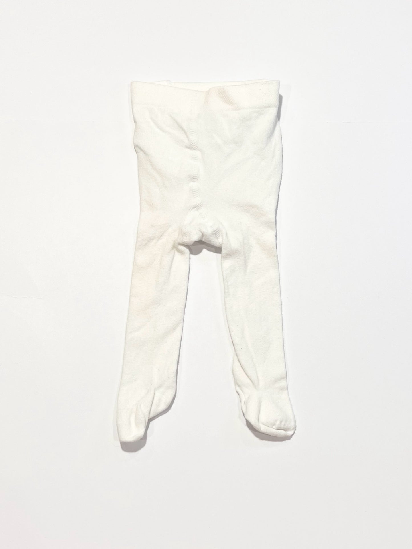 White tights - Size 0-2 months