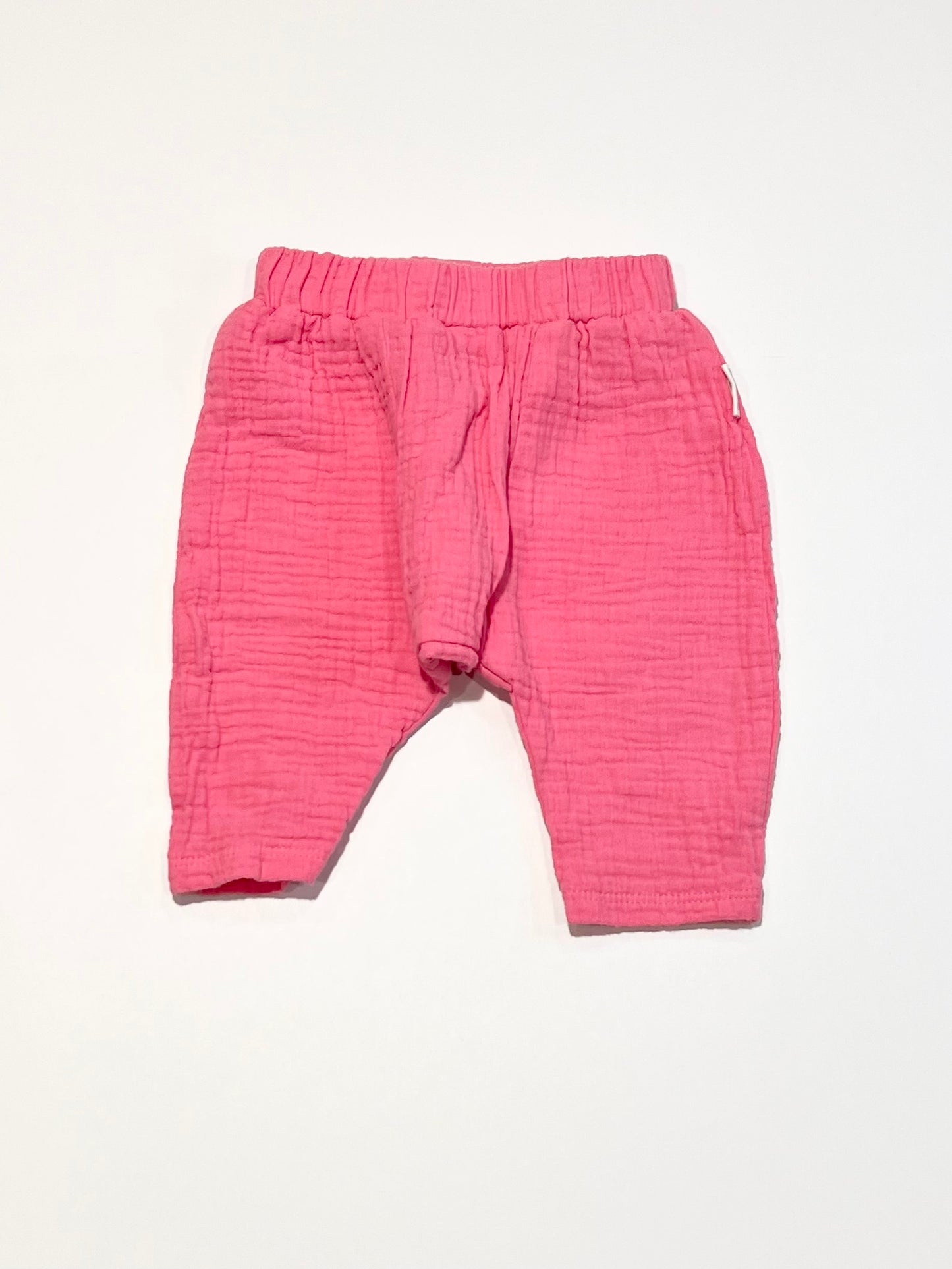 Pink muslin pants - Size 000
