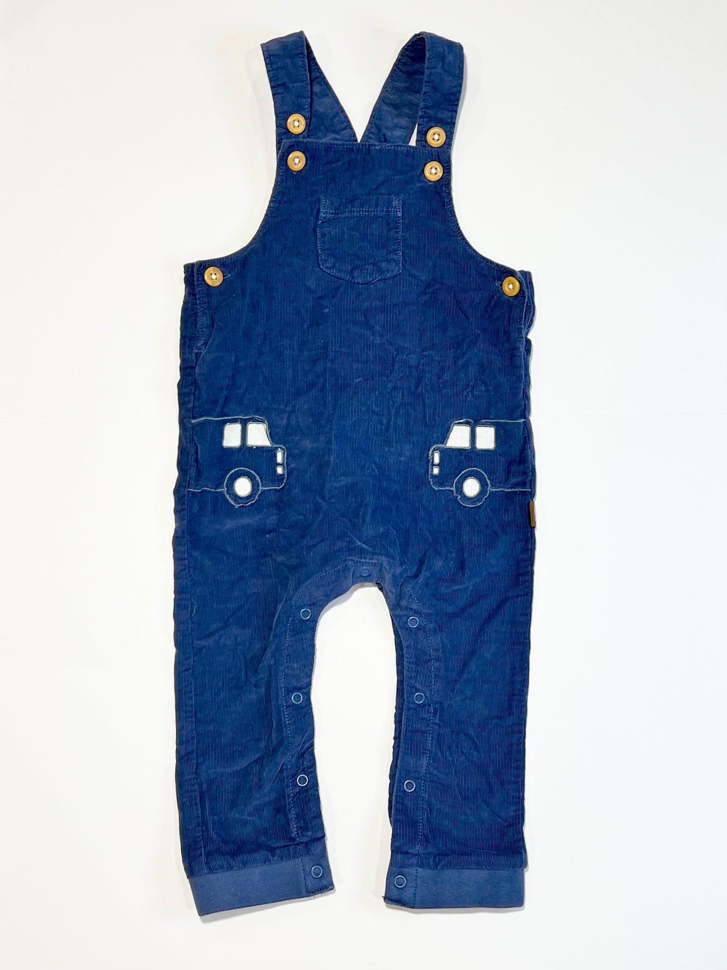 Navy corduroy overalls - Size 2