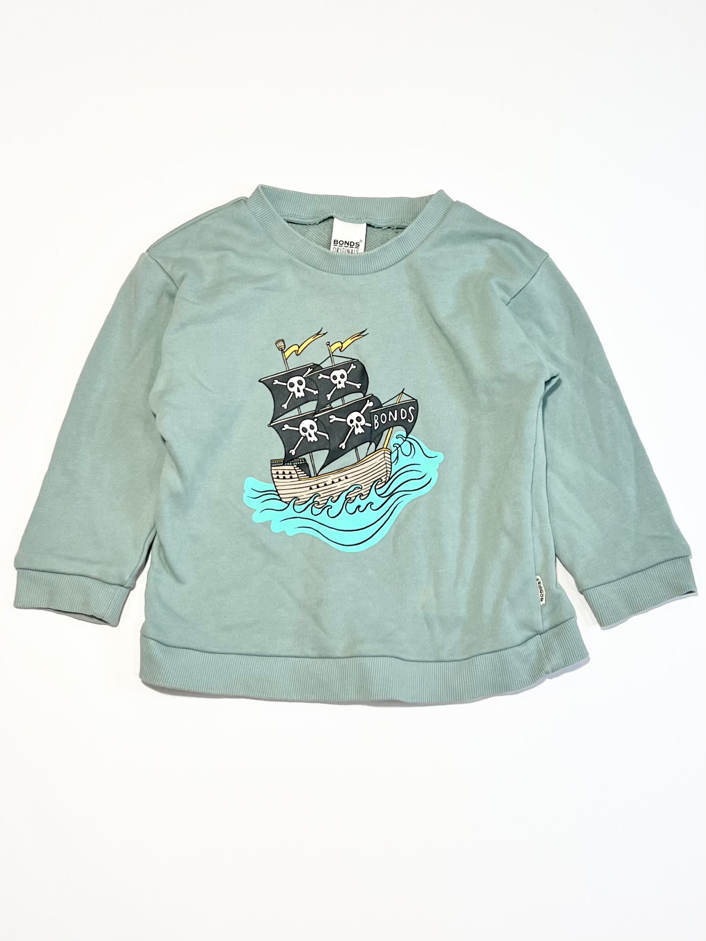Pirate ship sweater - Size 2