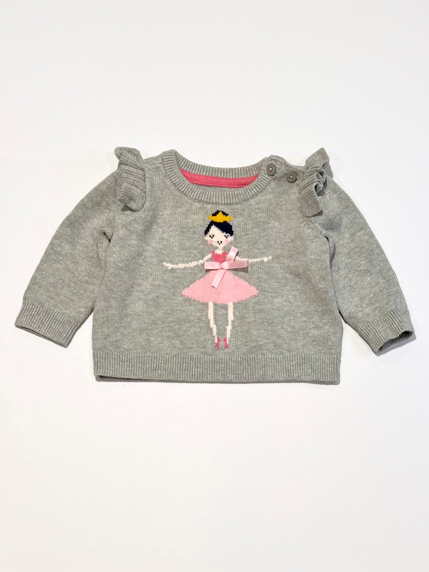 Grey ballerina jumper - Size 000