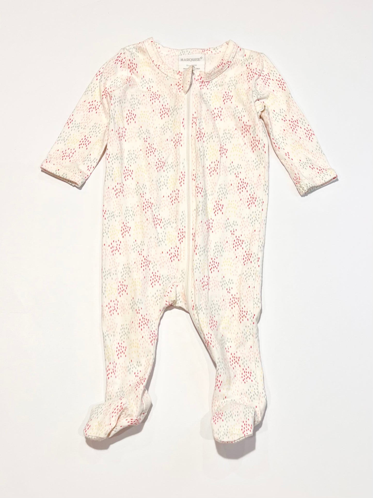 Dashes zip onesie - Size 000