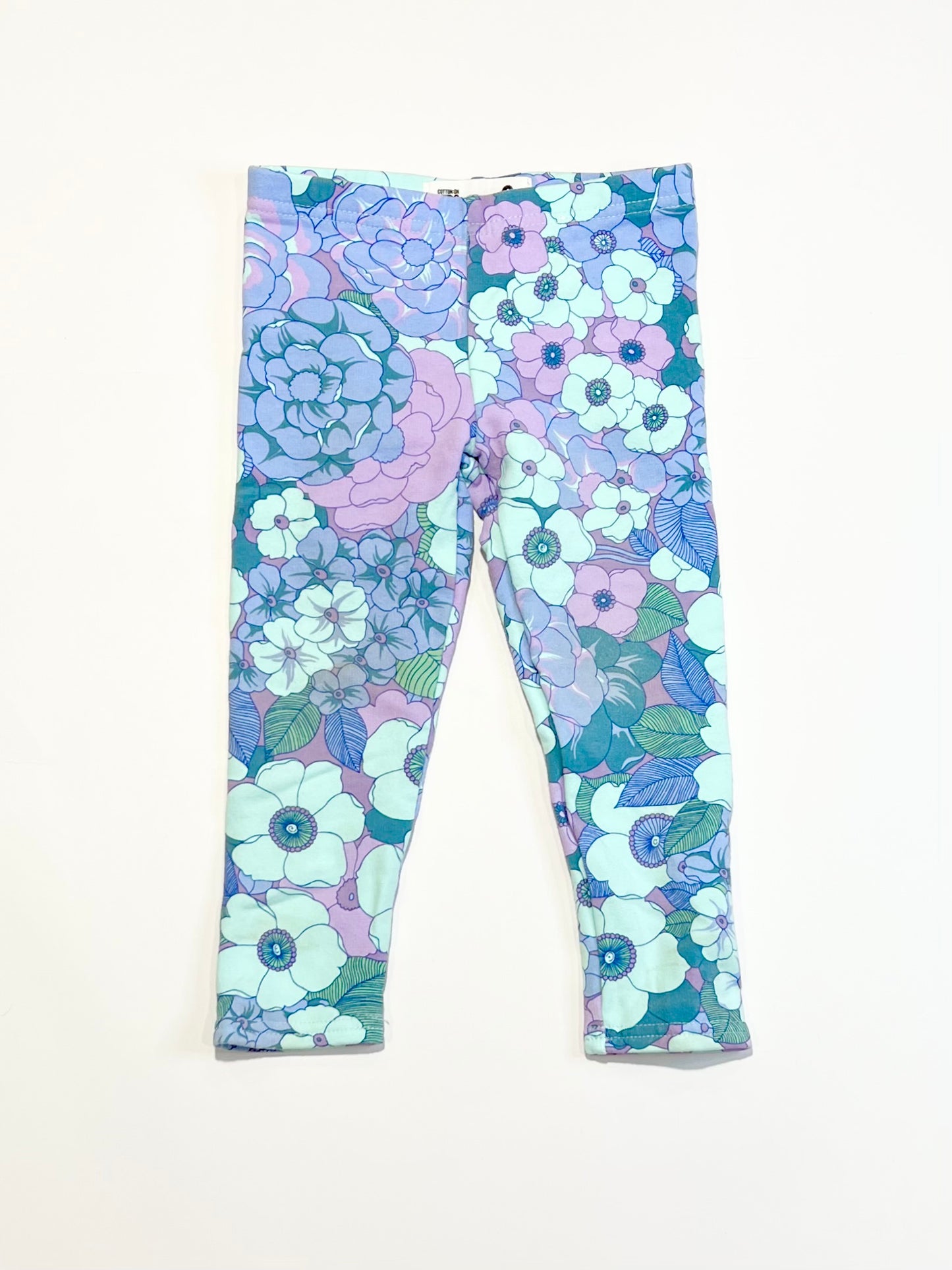 Floral toasti leggings - Size 2