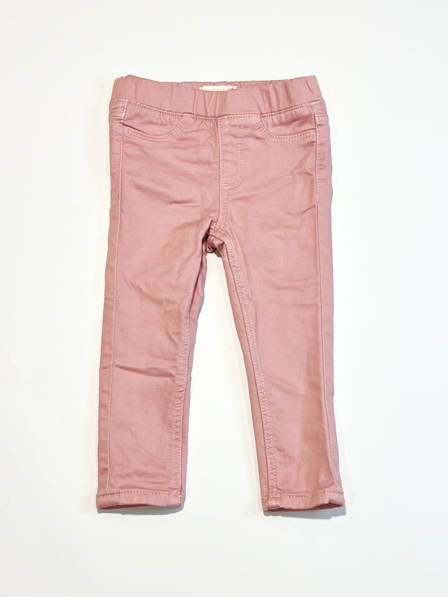 Pink jeggings - Size 2
