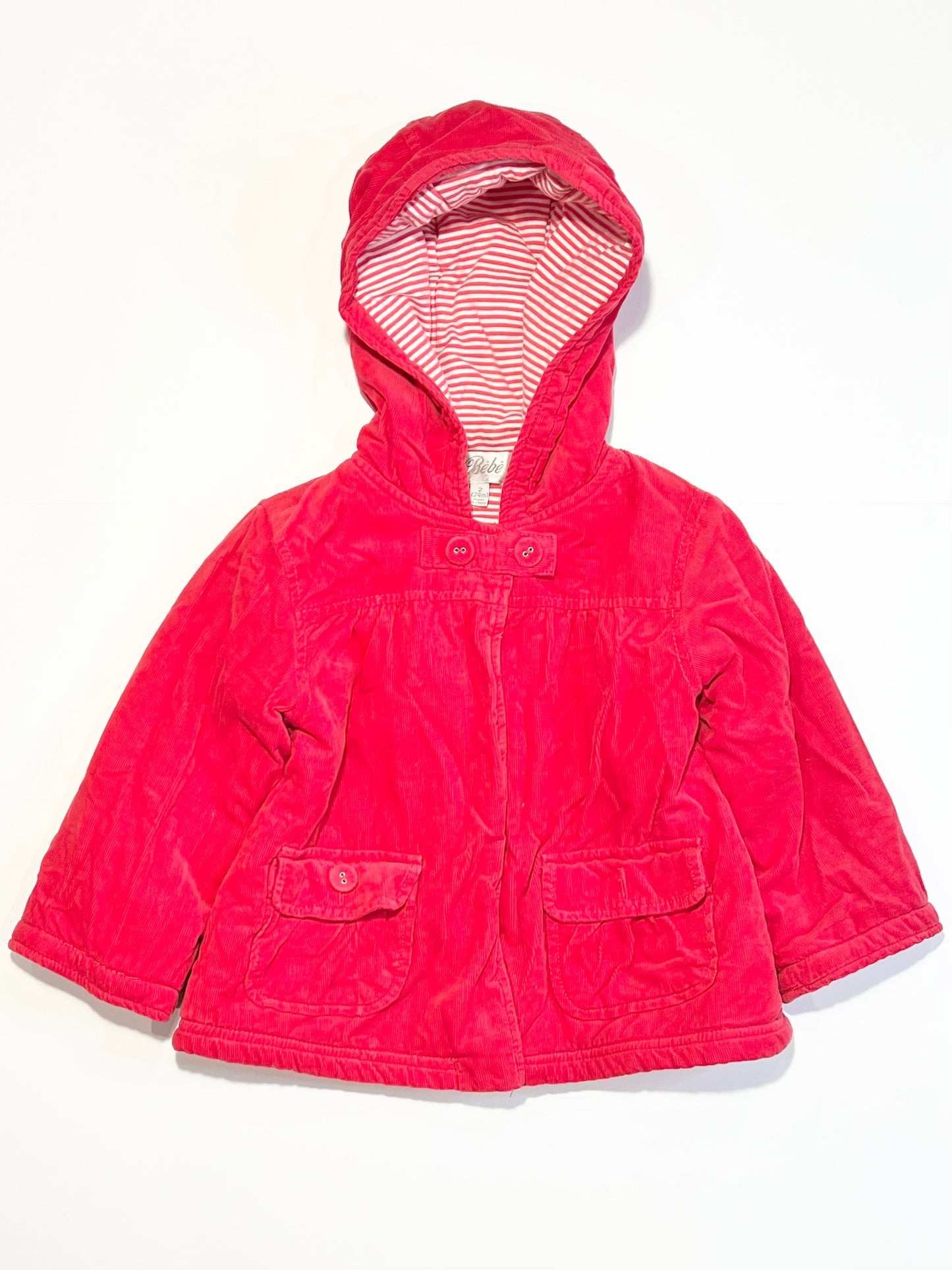 Padded corduroy jacket - Size 2