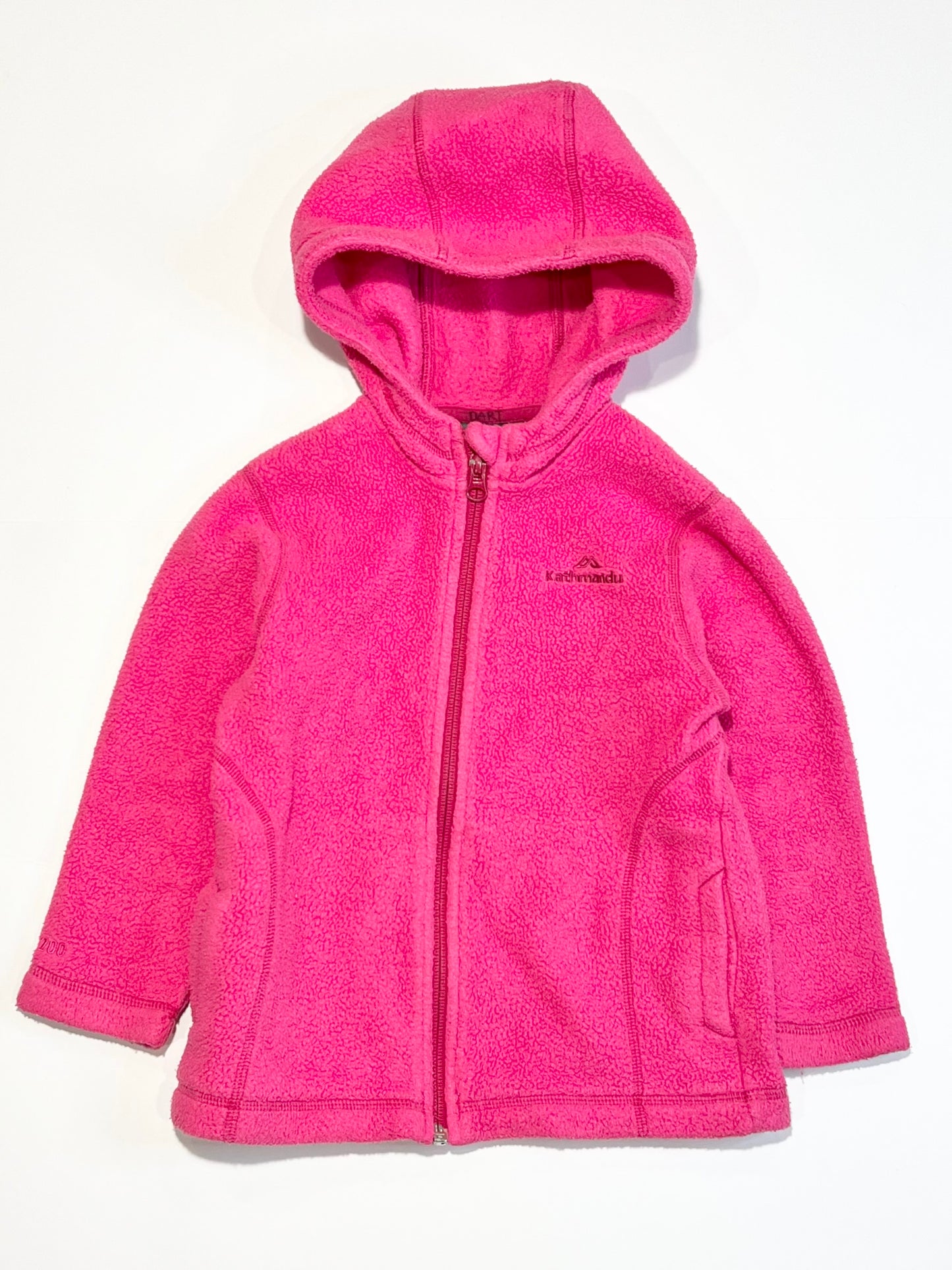 Pink fleece jacket - Size 2