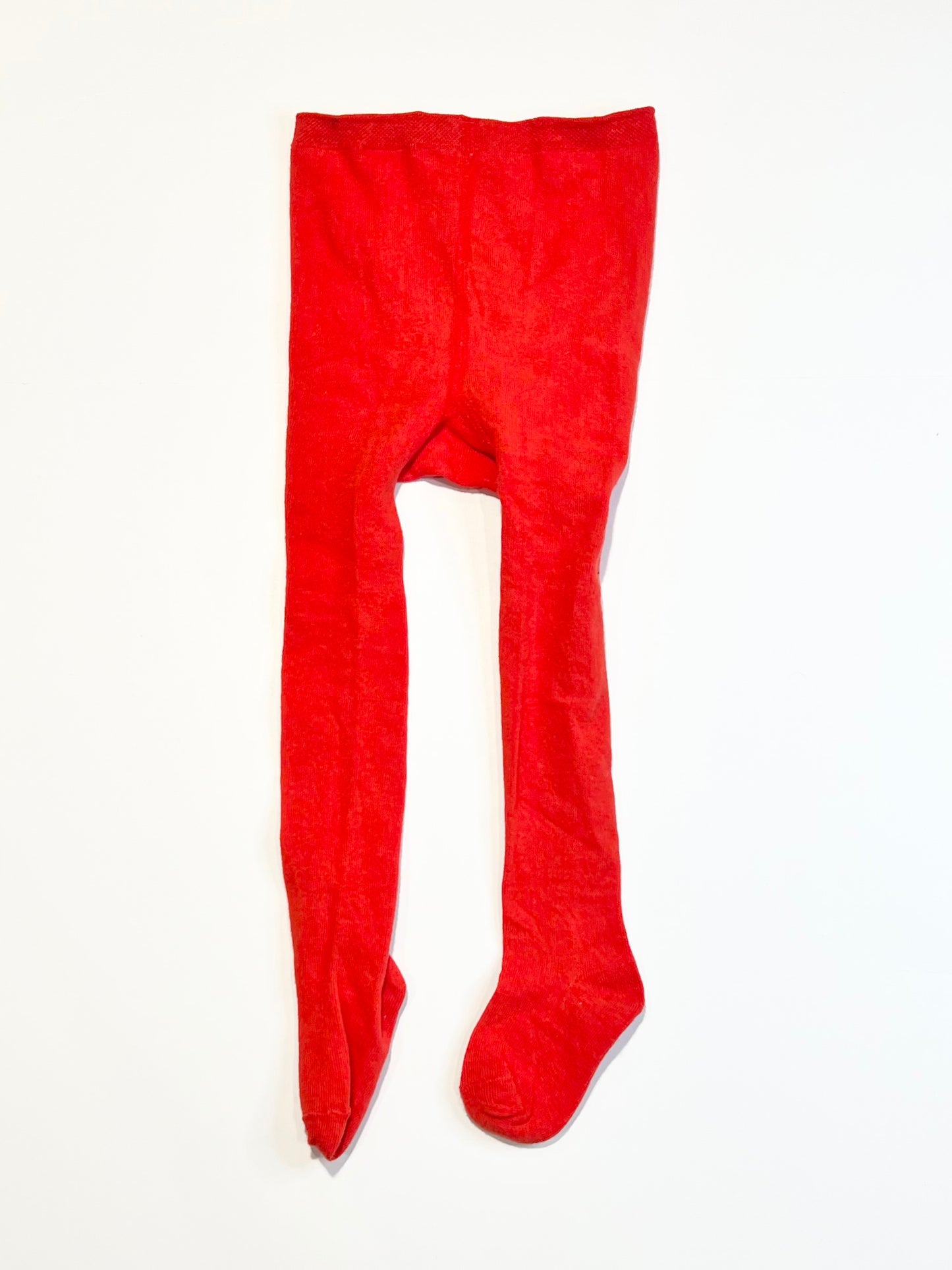 Red Paddington tights - Size 1