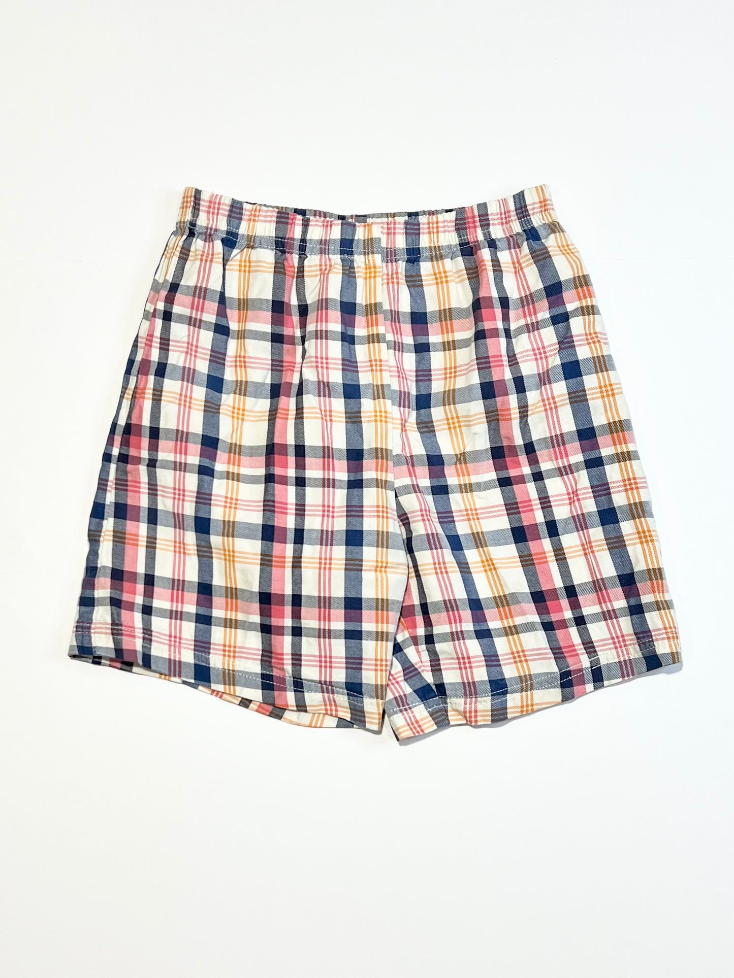 Cotton checkered shorts - Size 4-5
