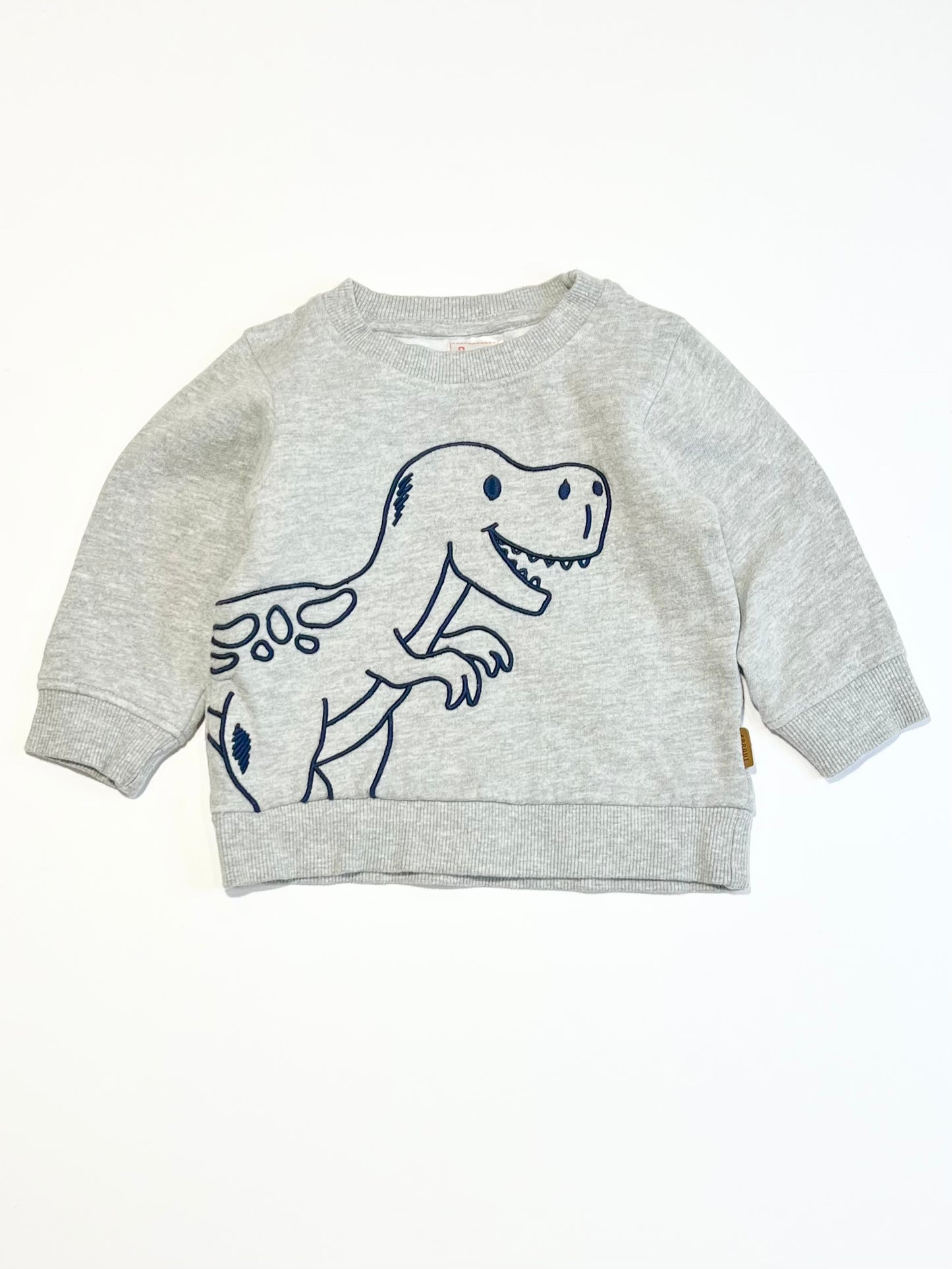 Grey dino sweater - Size 0