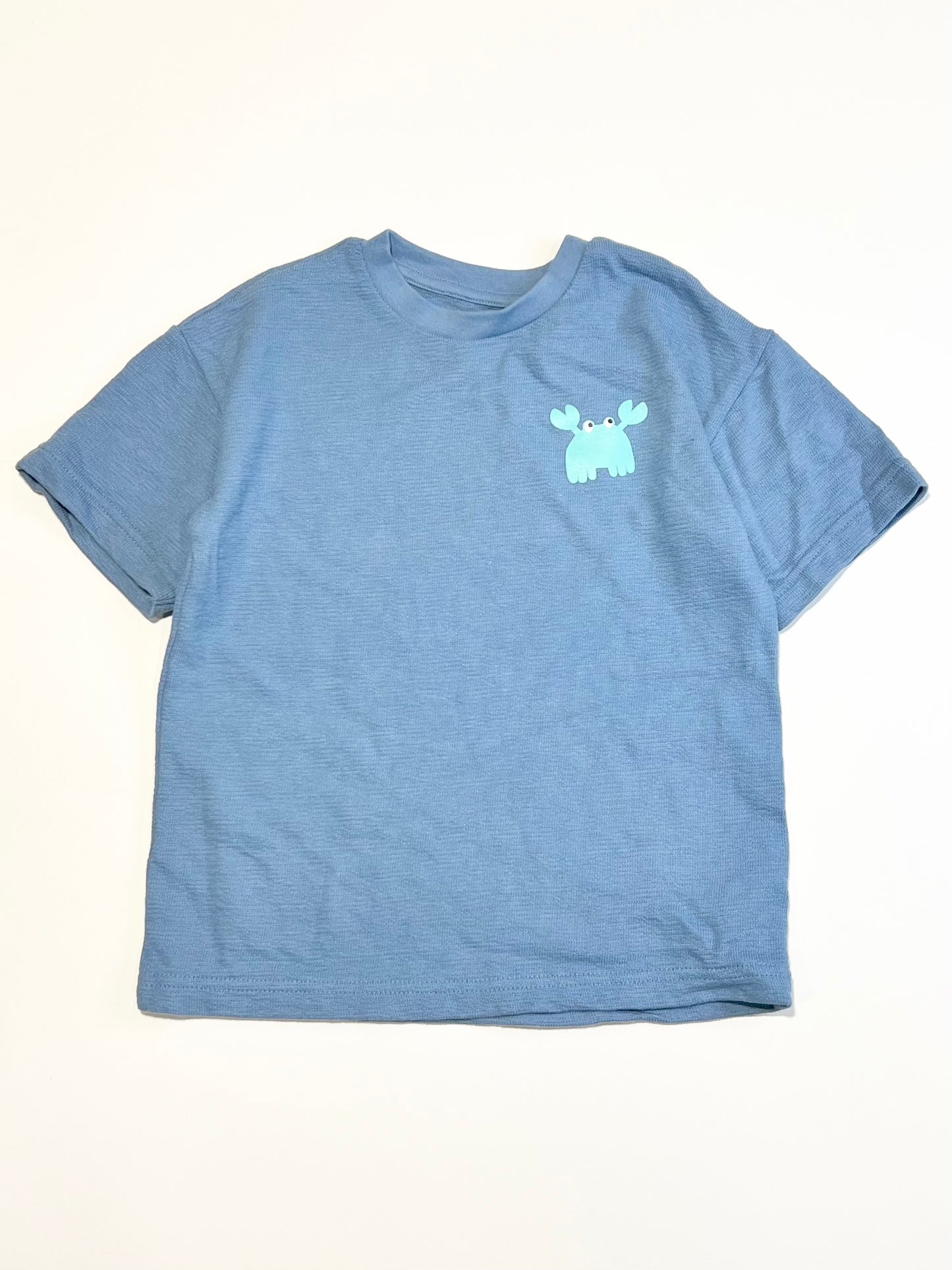Blue crab tee - Size 4-5