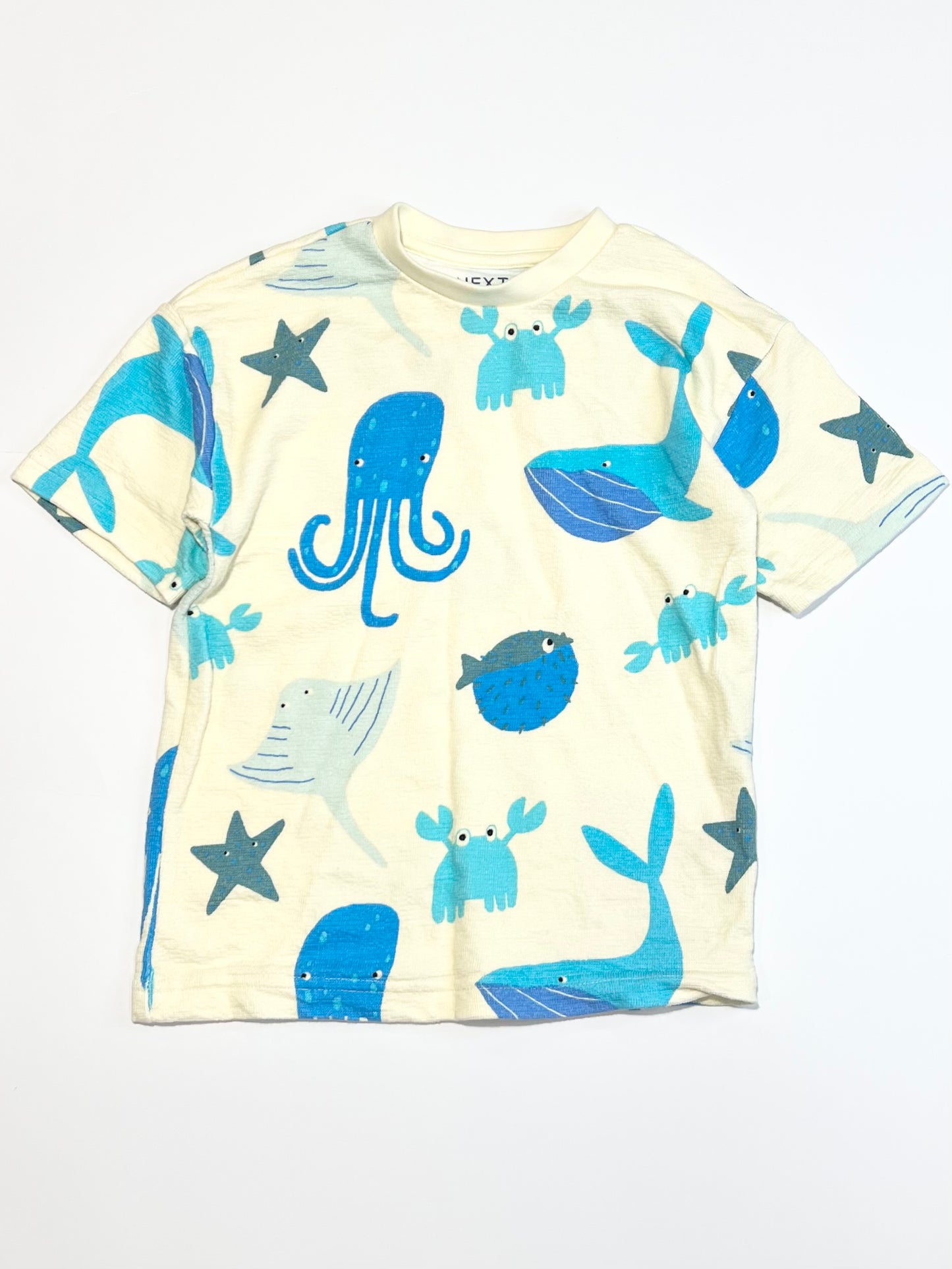 Sea creatures tee - Size 4-5