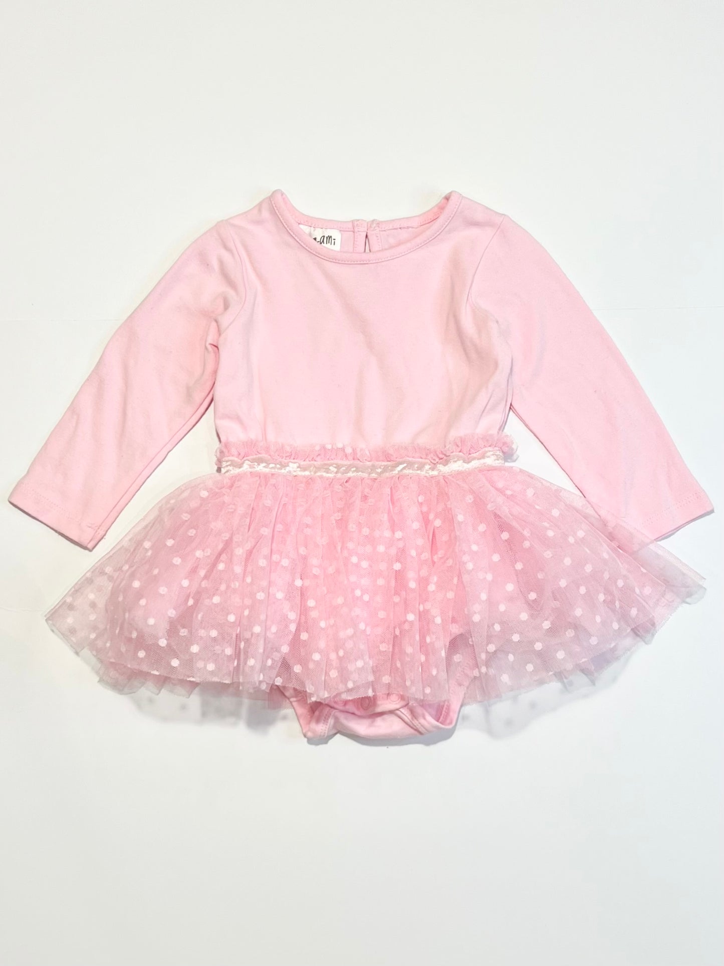 Pink tutu bodysuit - Size 0