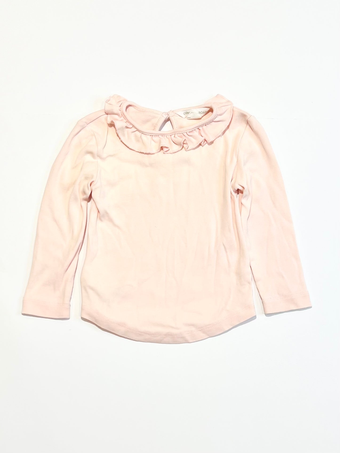 Pink ribbed top - Size 0