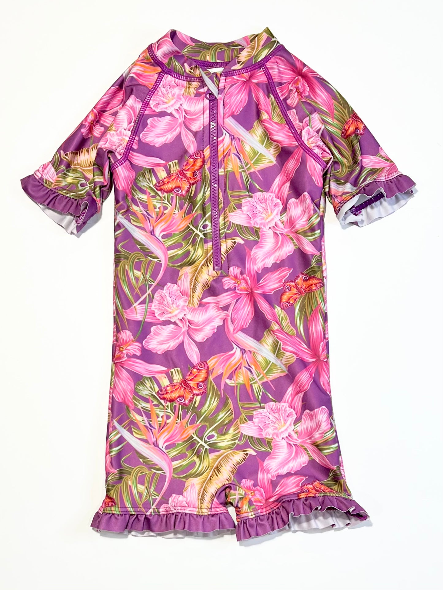 Floral swimsuit - Size 4