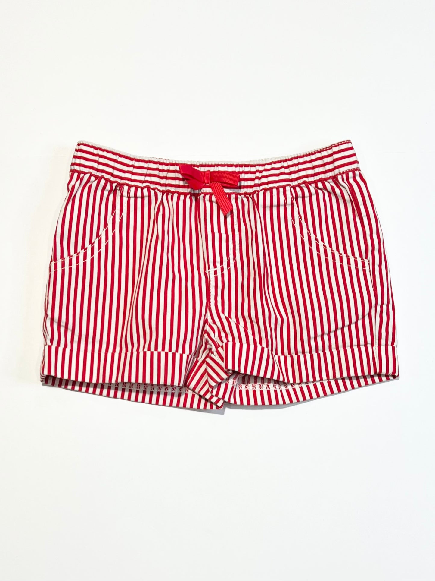 Candy stripe shorts - Size 4