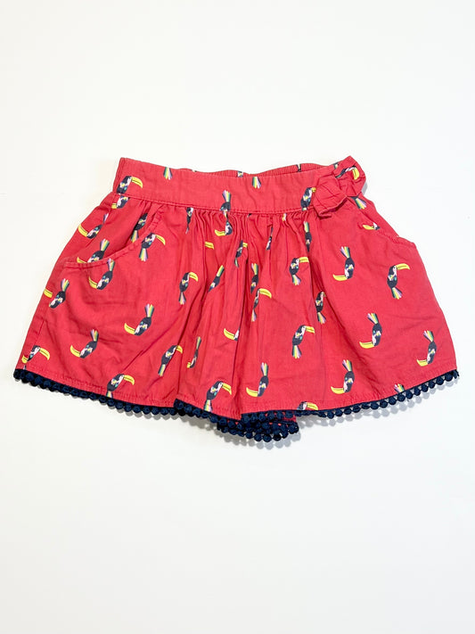 Toucan skorts - Size 4