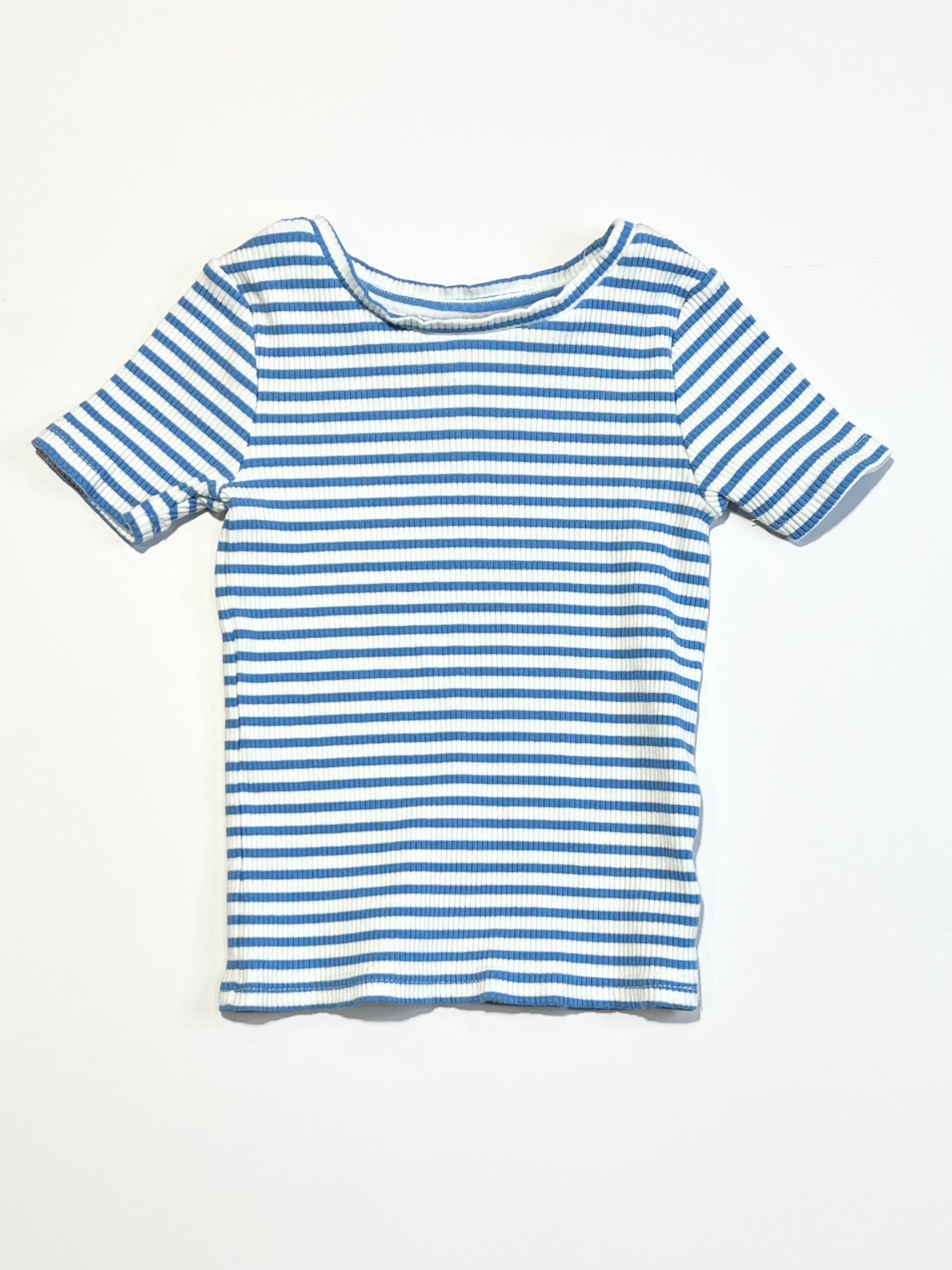 Striped ribbed tee - Size 4