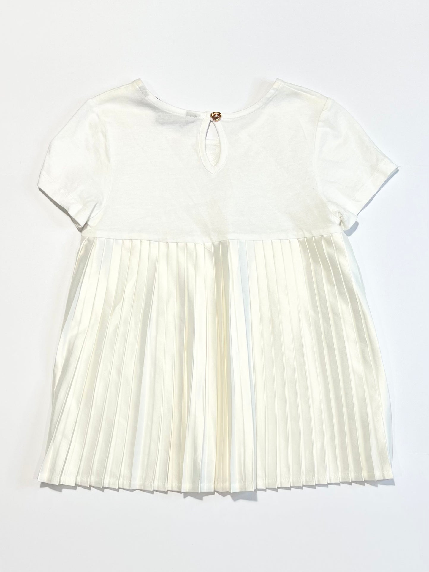 White sequined top - Size 4