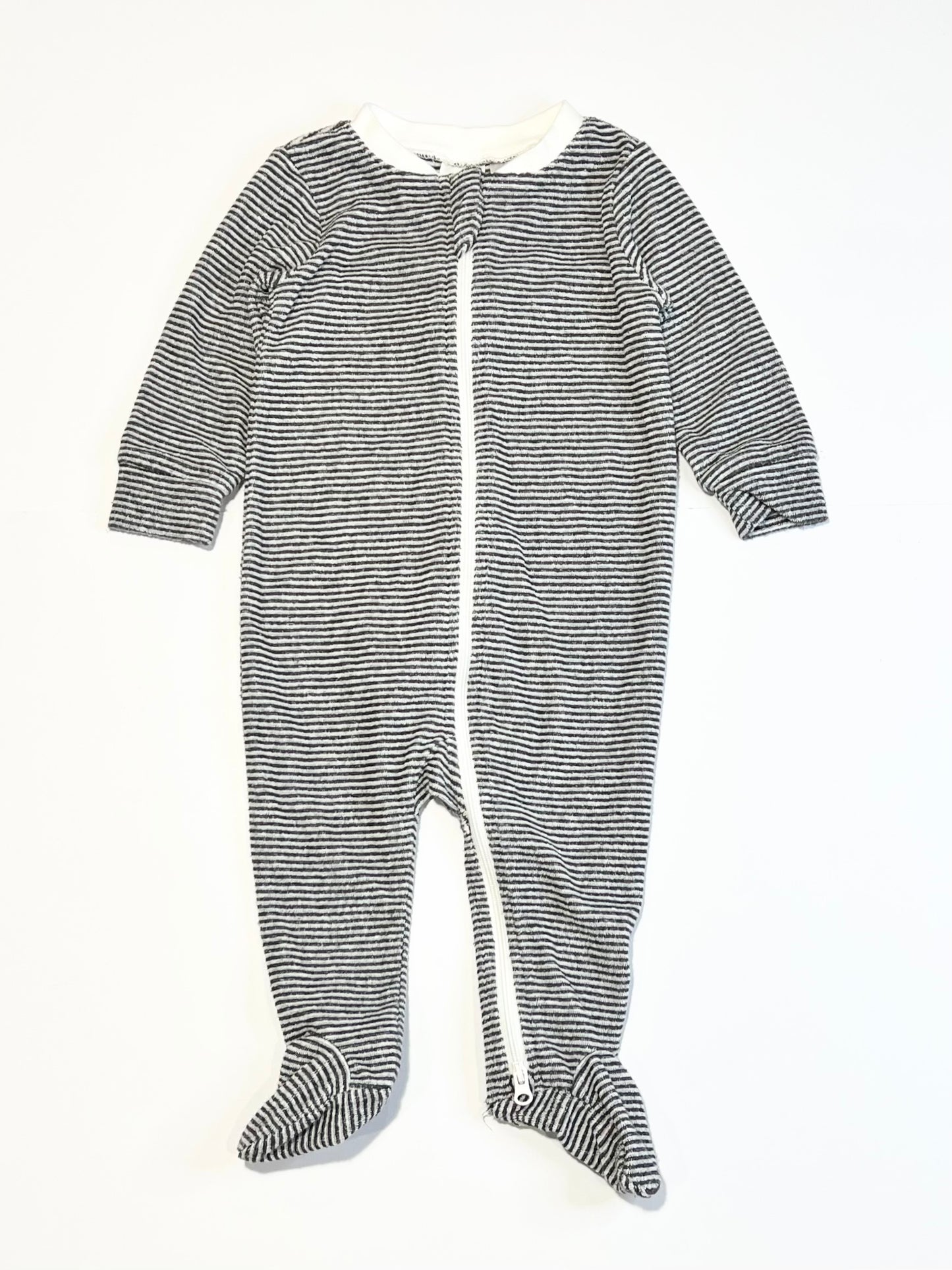 Terry zip onesie - Size 000