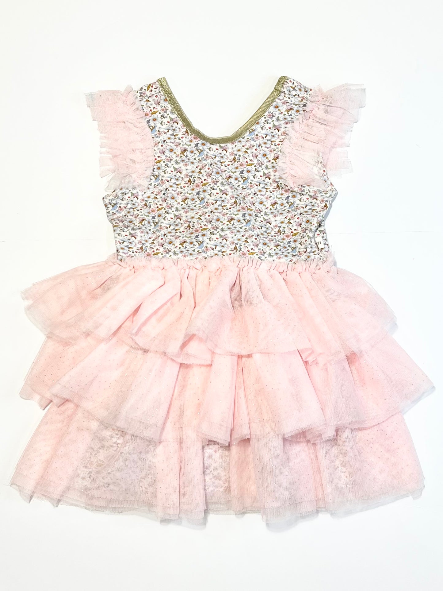 Floral tulle dress - Size 4