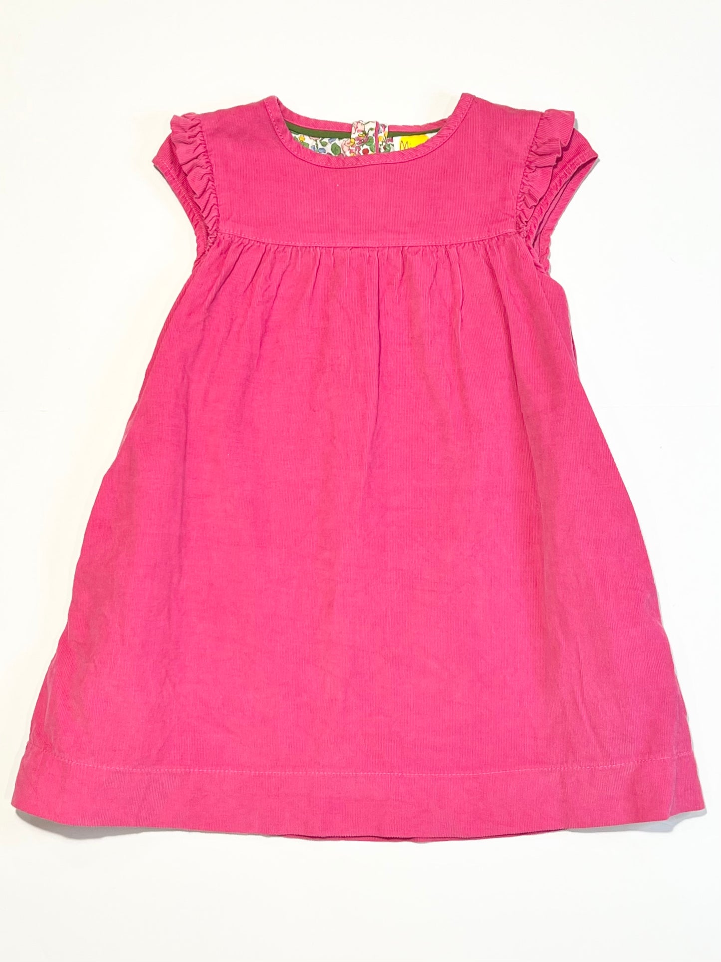 Pink corduroy dress - Size 4-5