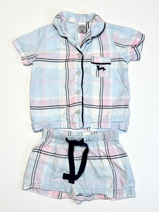 Checkered pyjamas - Size 2
