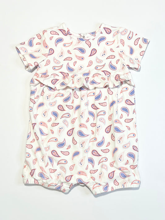 Jersey romper - Size 2