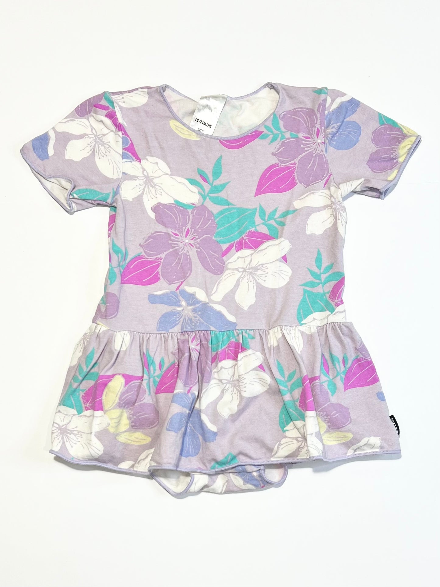 Floral Balletsuit - Size 2
