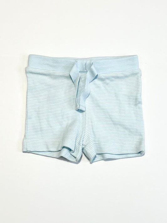 Striped jersey shorts - Size 000