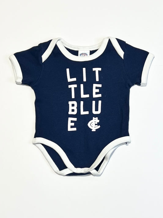 Carlton Blues bodysuit - Size 000