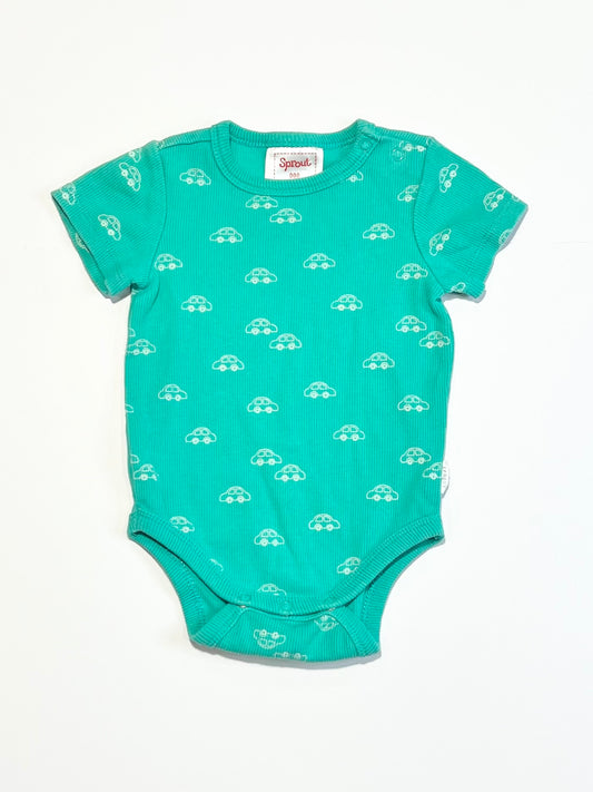 Ribbed cars bodysuit - Size 000