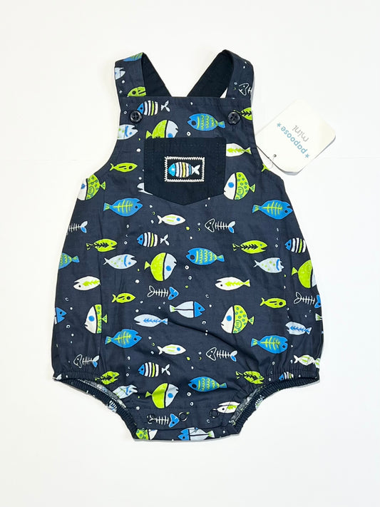 Fishy romper brand new - SIze 000