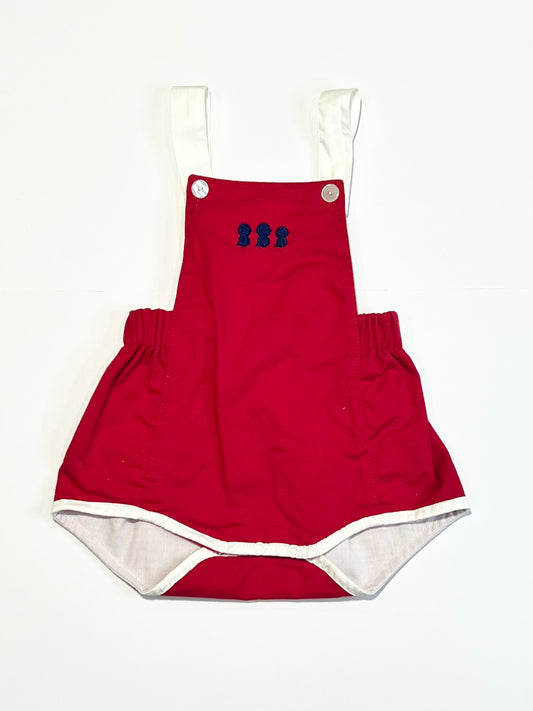 Red chicks romper - Size 000