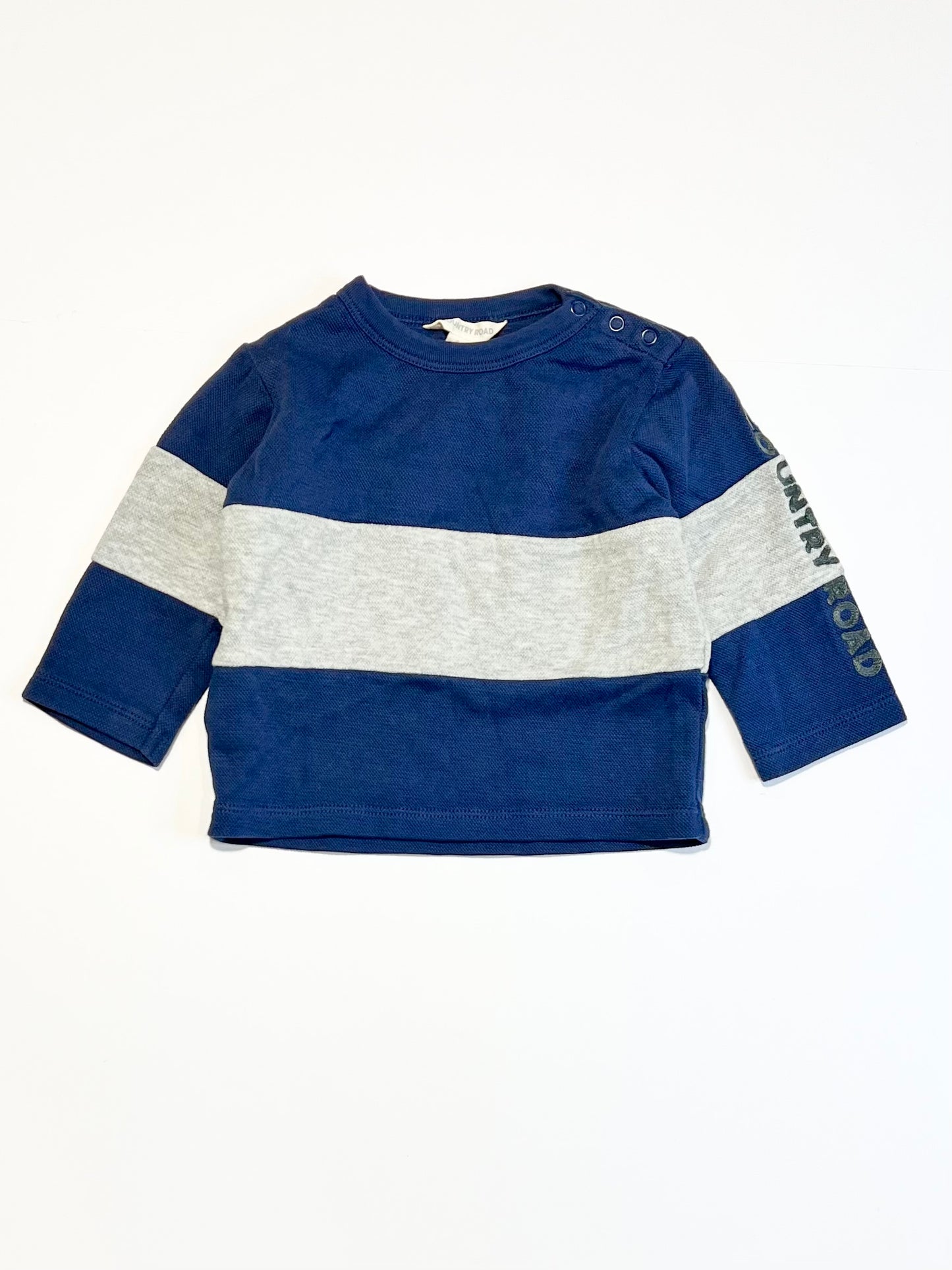 Navy spliced top - Size 000