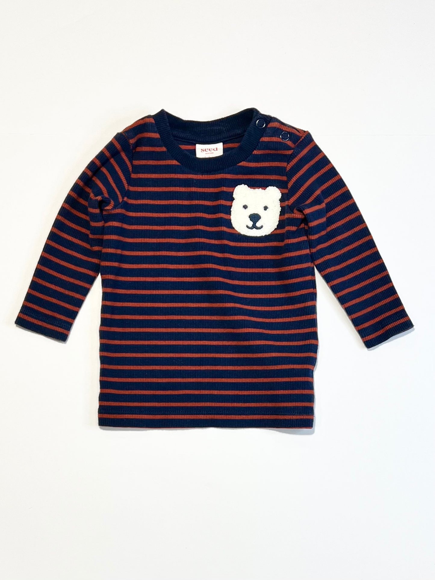 Ribbed bear top - Size 000