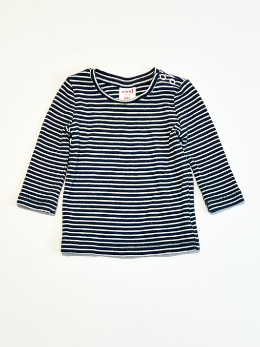 Striped ribbed top - Size 000
