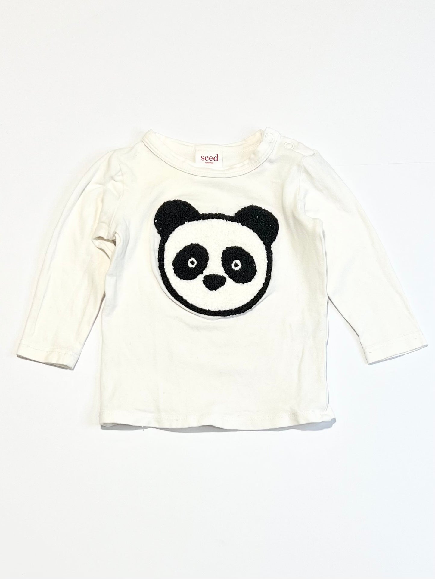 White panda top - Size 000