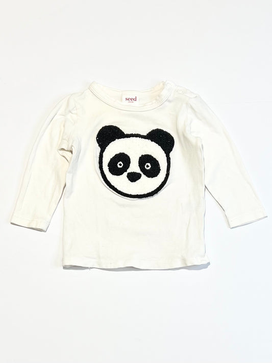 White panda top - Size 000